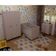 Quarto Infantil Completo Ternura Guarda-Roupa 3 Portas 2 Gavetas Cômoda 5 Gavetas Berço Conversí­vel Bartira Rosa Wood