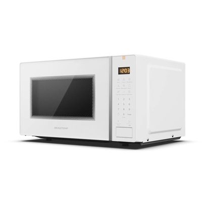 Micro-ondas 23L BMS23AB com Multi Preparos e Descongelamento Perfeito Brastemp Branco / 220V