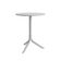 Mesa Redonda Livy Aurah 60x74,5cm Cinza Claro em Polipropileno Plaxmetal