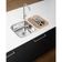 Escorredor de Pratos Tramontina em Aço Inox com Acabamento Scotch Brite 24 x 17 cm