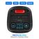 Caixa de Som PartyBox XSound PBX-800 800W Microfone Sem Fio LED Mondial Preto / Bivolt