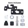 Suporte para TV 12 a 80 Polegadas INOVA Fixo Ultra Resistente 60kg com Instalação Fácil