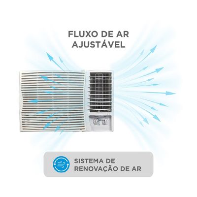 Ar Condicionado de Janela Midea 27.000 Btus Frio Mecânico 220V R32