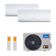Ar Condicionado Multi Split Midea Inverter Free Match 36.000 Btus ( 2x Hi Wall 18.000) Quente e Frio 220v