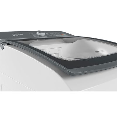 Máquina de Lavar Brastemp BWF18AB 18kg Cesto Inox com Ciclo Tira Manchas Branco / 110v