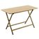 Mesa Dobrável Retangular Tramontina Bossa 120x75 cm em Madeira Tauari Natural