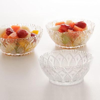 24 Tigelas Bowl Vidro 80ml Redondo King Lyor Mini Decorativo Lembrancinhas Restaurante