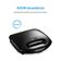 Sanduicheira Elgin SAN4X Fast Time 800W Placas Duplas Luz Indicadora e Porta-Fios Preto / 110V