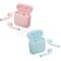 Kit Fone de Ouvido sem Fio Smart Bracelet Inpods I12 TWS Macaron com Som Estéreo Bluetooth V5.0