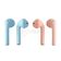 Kit Fone de Ouvido sem Fio Smart Bracelet Inpods I12 TWS Macaron com Som Estéreo Bluetooth V5.0