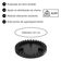 Kit 4 Espalha Chama Libaneza Fogão Queimador Duplo Ferro Fundido 8,5cm