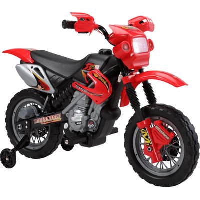 Moto Elétrica Infantil 6V Vermelha Bel Único / 6V