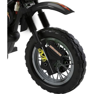 Moto Elétrica Infantil 6V Preta Bel Único / 6V