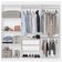 Guarda-Roupa Casal Ville com 6 Portas e 2 Gavetas Bartira Branco