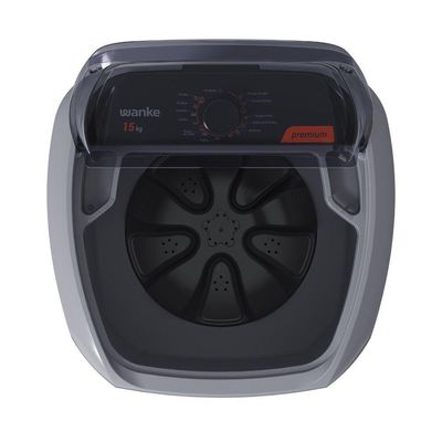 Tanquinhos Wanke Premium LWBE150T3 Semiautomática 15kg Silver 220V