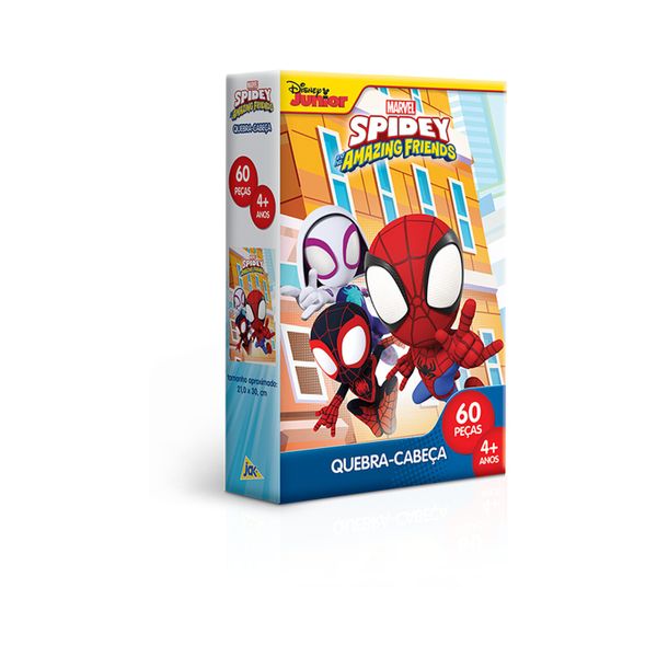 Quebra Cabeça Infantil Homem Aranha Spidey - Toyster 2891