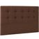 Cabeceira Casal Lyon 138cm Veludo Sono Design Marrom