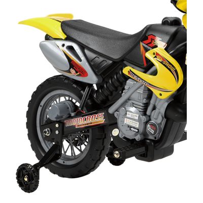 Moto Elétrica Infantil 6V Amarela Bel Único / 6V