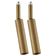 Jogo 2 Spots para Perfilado Luminária G9 Alumínio Dourado Interno Elegante Neo Dital