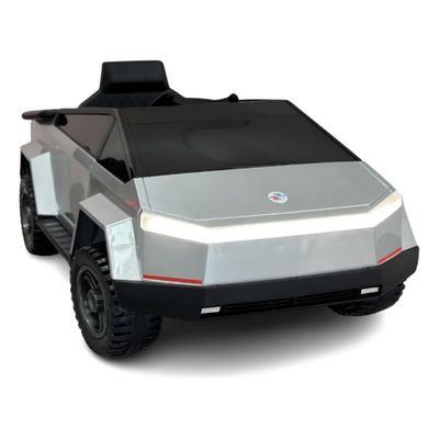 Carro Elétrico Infantil Super Truck Futurista 12V - Cinza