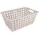 Cesta Organizadora Coza One Grande 4,7 Litros Light Gray Lavanderia Closet