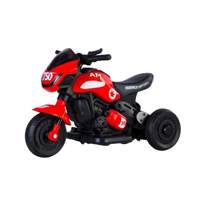 Mini Moto Esportiva Elétrica - Vermelha