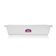 Conjunto 2 Bandejas Plásticas Grandes 58x38cm Brancas 14L Sanremo Restaurante Buffet