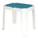Mesa Infantil Tramontina Versa em Polipropileno Azul e Branco com Compartimento e Divisórias