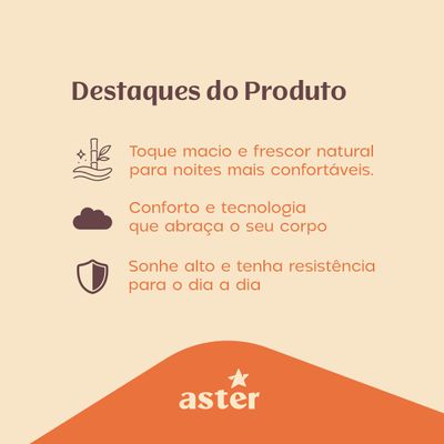 Colchão Aster Balli Casal Mola Ensacada D33 138x188x34