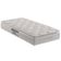 Cama Box Solteiro e Colchão Itália com Pillow Top e Molas Ensacadas Umaflex Branco