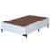 Cama Box Solteiro e Colchão Itália com Pillow Top e Molas Ensacadas Umaflex Branco