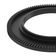 Espalha Chama Libaneza para Fogão Industrial Queimador Duplo Ferro Fundido 23cm Preto