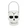 Balde Cranio Halloween Tam. Aprox. 14X16X17 Cm