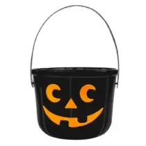 H292 - Balde Halloween Abobora Silver