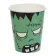 MX262S - Copo Papel Halloween Monstros Silver