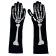 H429 - Luvas Decorativa Halloween Esqueleto