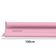 Veda Porta Rolinho 100cm Ajustável em Couro Sintético e Espuma Comfort Door Rosa Claro Chumbo