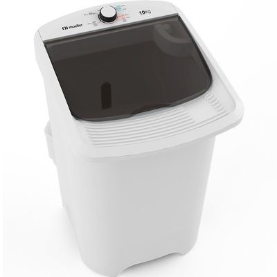 Tanquinho de Lavar Semiautomática 10 kg com Superesfregador MLT10C Mueller Branco / 220V