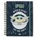 Caderno Smart DAC Baby Yoda Star Wars A5 80 Folhas 10 Divisórias Preto