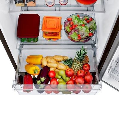 Geladeira Frost Free Duplex BRM52ME 415 Litros Extrafrio Brastemp Black Inox / 220V