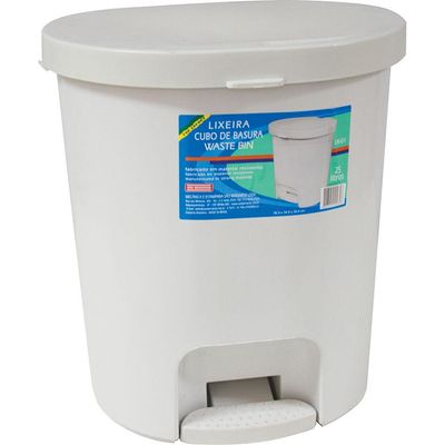 Lixeira 25L São Bernardo com Pedal