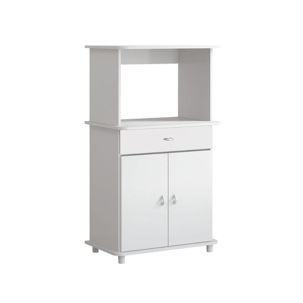 Balcão Micro-ondas Ditália 2 Portas BA-30 Branco