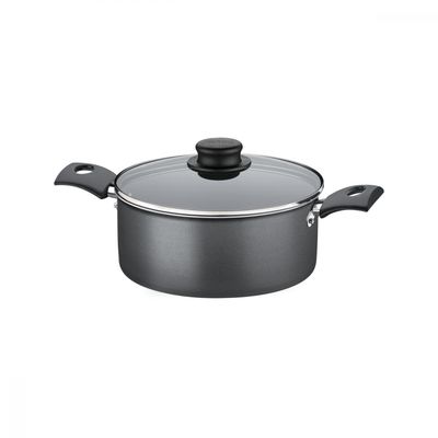 Caçarola de aluminio com revestimento interno de antiaderente 18cm