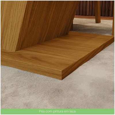 Conjunto Sala De Jantar Mesa 160cm Vidro 6 Cadeiras