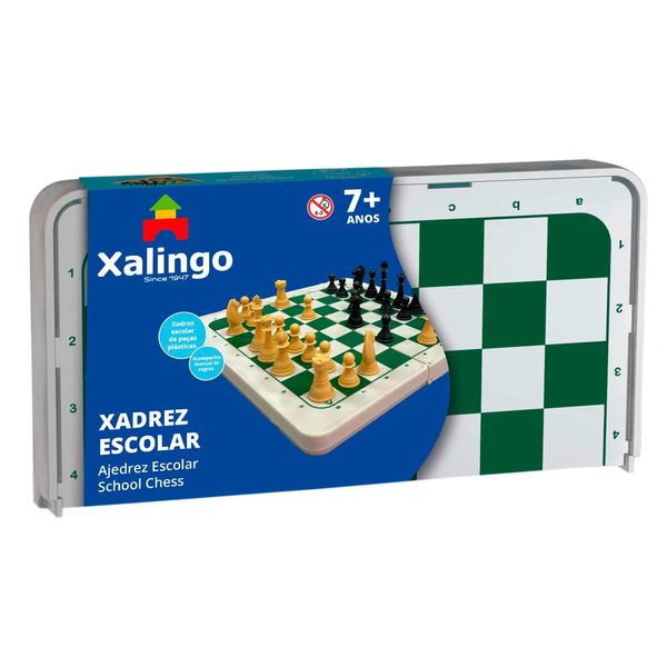 Xadrez Escolar Xalingo Plástico Xadrez Escolar Xalingo Plástico