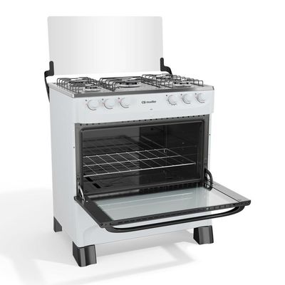 Fogão Mueller 5Bocas Branco Automático Mfi5bb Branco