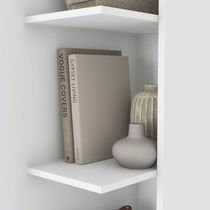 Sapateira Espelho 01 Porta 06 Prateleiras íris Henn Branco