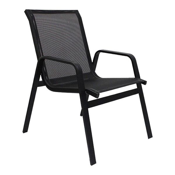 Cadeira Lótus Premium Com Braço E Sem Braço Com Braço Preto