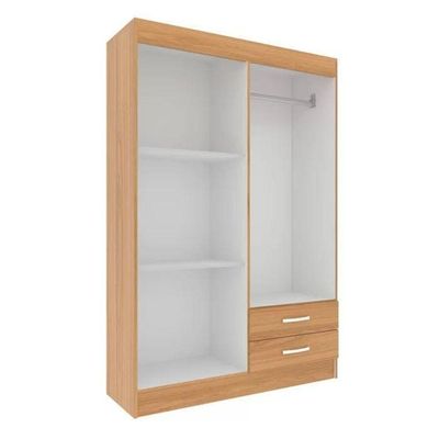 Guarda-roupa Solteiro 4 Portas 2 Gavetas Atalaia - Cinnamomo Cinnamomo