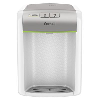 Purificador de Água Consul 2 Níveis de Temperatura CPB34AS Branco/Prata / Bivolt